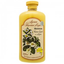 Шампунь Лучшие рецепты мира чайное дерево мирт для жирных и нормальных волос 600 мл