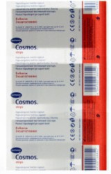 Лейкопластырь Cosmos классик стрипс р. 4смх8см 3х50 шт.