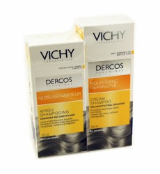 Шампунь Vichy Деркос Дуопак против перхоти для сухой кожи 2 шт. 200 мл