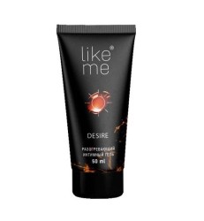 Гель интимный Like Me на водной основе с согревающим эффектом 50 мл
