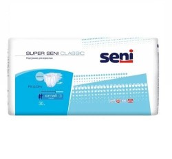 Подгузники для взрослых Seni классик супер смол р. s 30 шт.