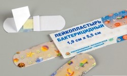 Лейкопластырь бактерицидный Leiko на полимерной основе с рисунком р. 1.9смх5.5см 1 шт.