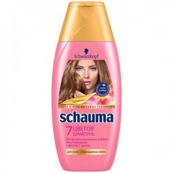Шампунь Schauma 7 цветов для сухих, поврежденных волос 225 мл