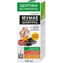 Шампунь Neogalen Здоровье без переплаты Мумие с репейным маслом против выпадения волос и облысения 250 мл