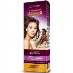 Шампунь Фарма Груп Лошадиная линия для волос Аргининовый шампунь против выпадения и для стимулирования роста волос 200 мл